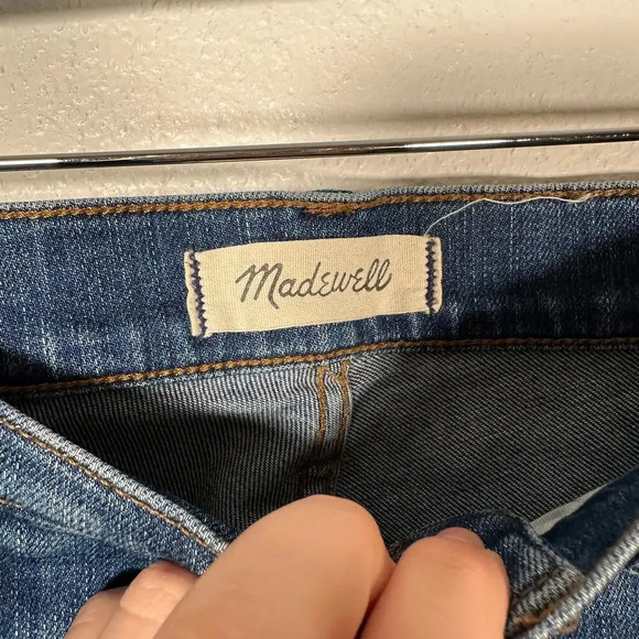 Madewell 9" High Riser Skinny Button Fly Jeans ‎ 31 - Picture 5 of 8